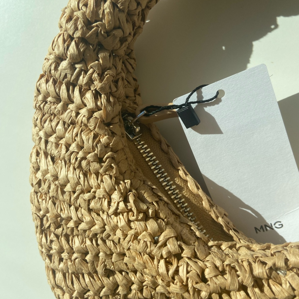 Mango round natural bag - Picture 7 of 8